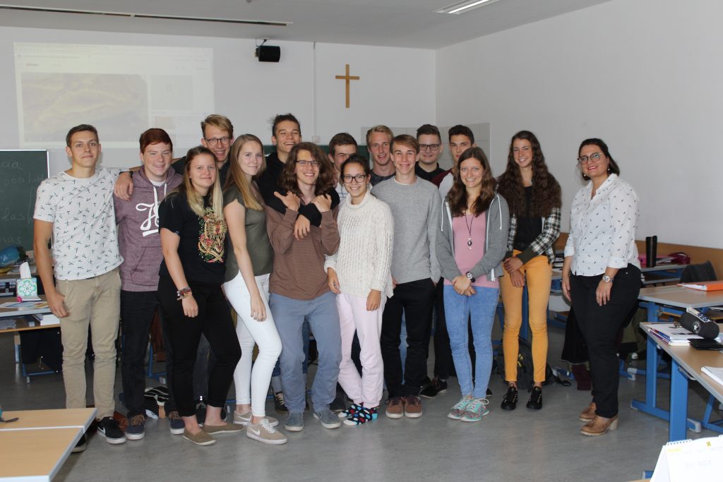 Gruppenfoto mit María