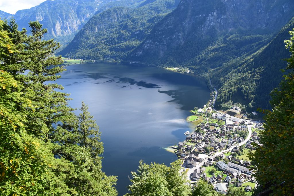 Ausblick auf Hallstatt