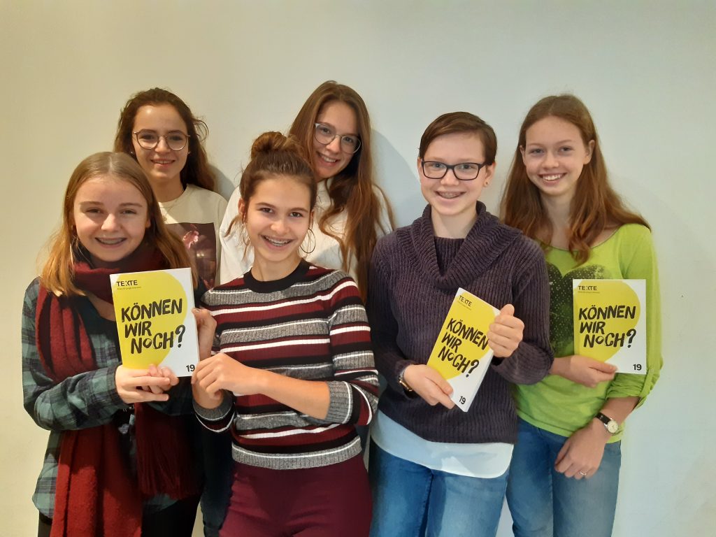 Erfolgreiche Schülerinnen der 6B