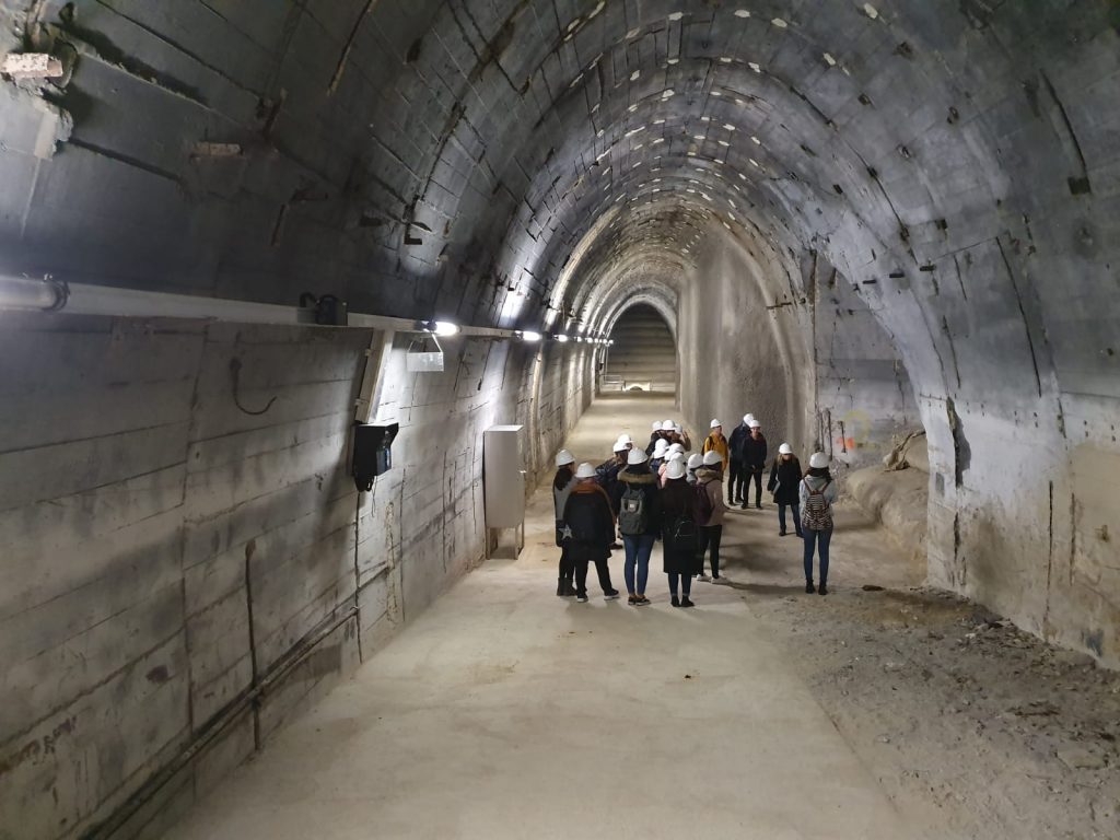 Im Inneren der Stollenanlage