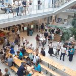 Cocktailbar der Peers in der Aula